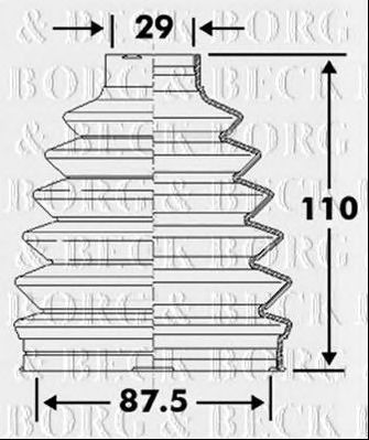 BORG & BECK bcb6111 -